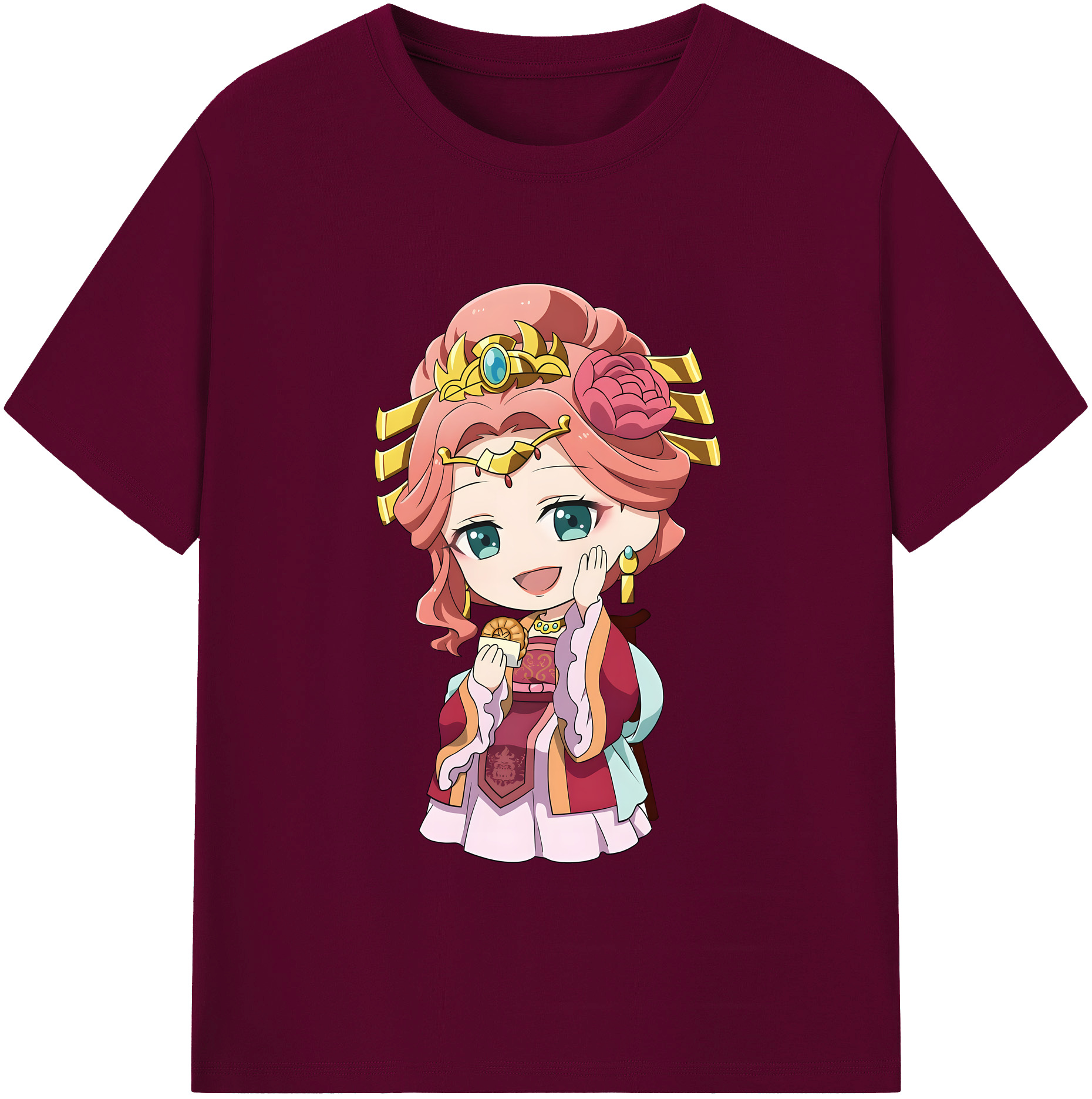 （画像用） 薬屋のひとりごと The Apothecary Diaries レディースカジュアルプリントTシャツ（綿100％）